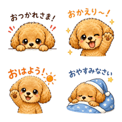 Fluffy Poodle's Daily Greetings
