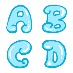 Blue Bubble Font