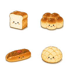 Bread | Cute Food Deco Emojis