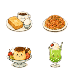 Cafe | Cute Food Deco Emojis