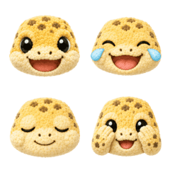 Leopard gecko's facial expressions|Emoji