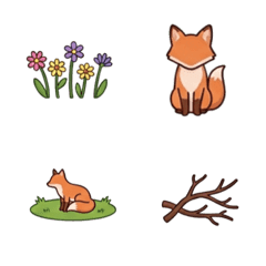 Abstract Fox Forms