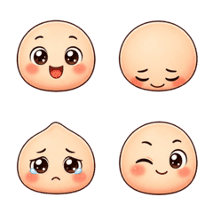 蜜桃麻糬臉表情