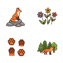 Minimalist Fox Art