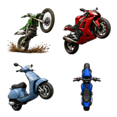 機車翹孤輪 3D