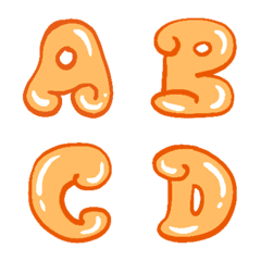 Orange Bubble Font