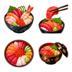 海鮮丼