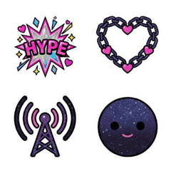 Y2K Gyaru Emoji2