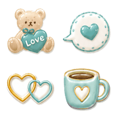 Mint x Gold Emoji