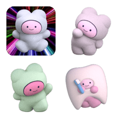 ▶うごく.ᐟクマども絵文字２