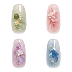 美甲圖鑑｜祈願寶石系列