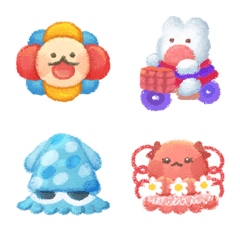 HarunoHana Family Emojis