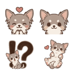 Maromayu Chihuahua Long Cozy Emojis