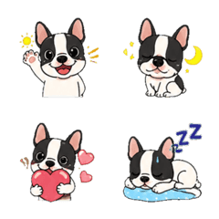 french bulldog cute Daily Emoji