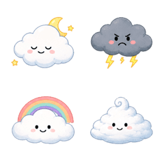 多變的雲