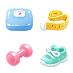 Squishy Gummy Fitness & Weight Loss Set