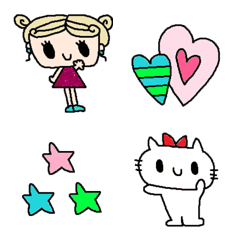 nenerin色んな絵文字セット可愛い657