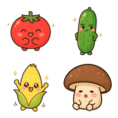 Vegetable Emoji for Feelings