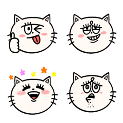 Lazy Cat Daily Emojis.