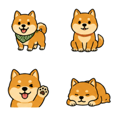 Cute Shiba Inu Emoji Pack 40