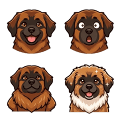 Leonberger Line Emoji 52