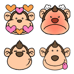 monkey monchi after a long time Emoji