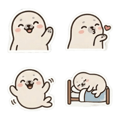 Puffy Seal Emoji