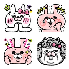 うさもか&らびたん♡絵文字②