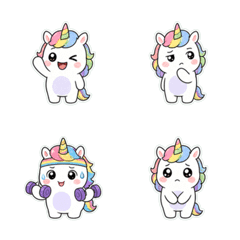 獨角獸 心情無字 1☆