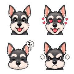 Prick-Eared Schnauzer Emoji