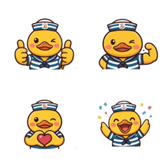 Captain Duck Emoji