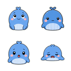 鯨魚 暖心溫和 1◎