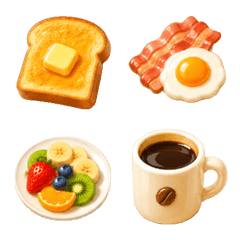 Glossy Morning Emojis