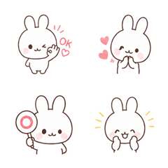 Cute Bunny Emoji pack gurico