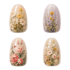 美甲圖鑑｜印象花園系列