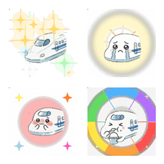 溫馨擬人化！N700S新幹線表情貼