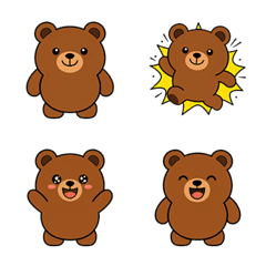 Bear LINE emoji