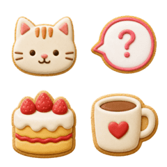 Sweet Icing Cookie Emojis for Daily Use