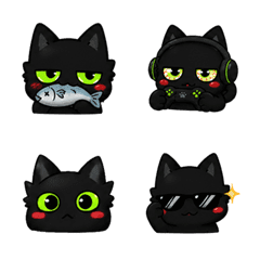 Nox the Gremlin Black Cat