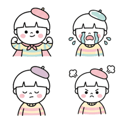 Pastel Beanie Kid: Work & Daily Life