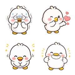 Chubby Duck Emoji