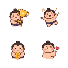 肉肉相撲君：今天也飽飽的