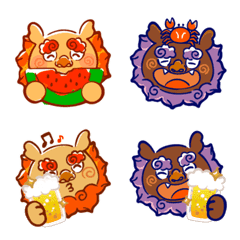 Shisa emoji, the guardian of Okinawa