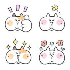 Plump cats Emoji