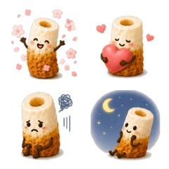 Chikuo the Fish Cake - Emoji Vol.2