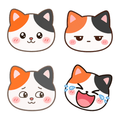 Mikeneko Face Emoji