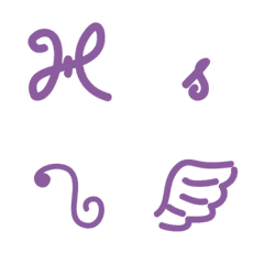 Rounded cursive handwriting