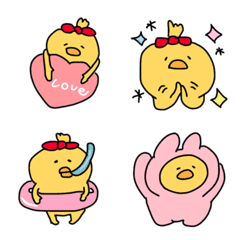 Cute chicks, surreal