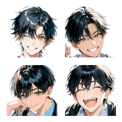 Charming Boyfriend Emojis