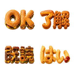 [Simple] Easy to use! Food emojis